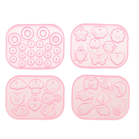 Kreatywny zestaw do robienia biżuterii koralików zawieszek magiczne pudełko UV