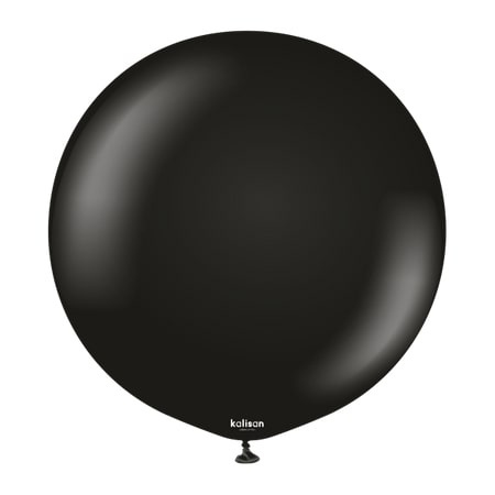 Balony lateksowe Black, czarne 91cm, 2 szt.
