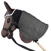 Zestaw Skippi - Hobby Horse Gniady - Derka i nauszniki - szary i brąz