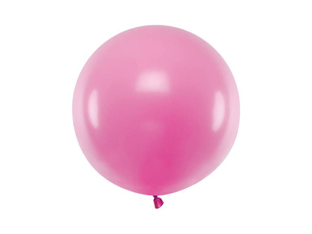 Balon lateksowy Gigant, Fuksja, Pastel Fuchsia, 60 cm, 1szt.