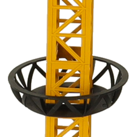 Dźwig Żuraw budowlany zdalnie sterowany  RC z hakiem 4CH 128cm