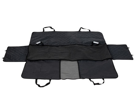 Mata dla psa do samochodu na siedzenie wodoodporna czarna