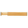 Organizer do szuflady bambusowy separator regulowany na sztućce narzedzia 43cm 1 sztuka