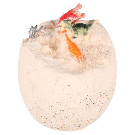 Dinozaury wykopaliska jajko XL dinozaura 12 figurek zestaw archeologiczny