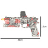 Pistolet do zabawy na kulki żelowe wodne karabin zasilanie akumulatorowe USB + okulary 550szt. 7-8mm