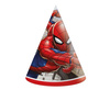 Czapeczki papierowe Spiderman 6 sztuk