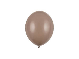 Balony lateksowe Strong, Pastel Cappuccino, 12cm, 100 szt.