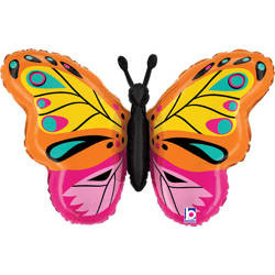 Balon Foliowy Grabo Motyl 76cm pakowany