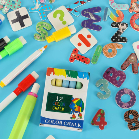 Tablica magnetyczna suchościeralna kreatywna dwustronna dinozaur