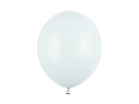 Balony lateksowe Strong, Niebieskie, Pastel Light Misty Blue, 30cm, 10 szt.