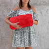 Bluzair SUPER MAMA - Bluza koc - Czerwony - prezent dla mamy na urodziny