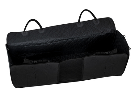 Mata dla psa do samochodu na siedzenie wodoodporna czarna