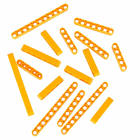 Klocki konstrukcyjne do budowania ruchome z silnikiem 116 elementów