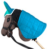 Zestaw Skippi - Hobby Horse Gniady - Derka i nauszniki - mięta i niebieski