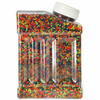 Kulki żelowe wodne hydrożelowe do kwiatów multicolor 250g 50 000szt. 7-8mm