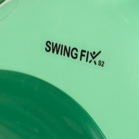 Jeździk grawitacyjny LED Swing FIX S2 skuter z rączką zielony max 100kg