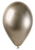 Balony lateksowe, Złote, Szampańskie, Shiny, Chrome, 33 cm, 50 szt.
