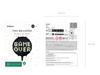 Balon foliowy Game Over, 46 cm
