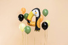 Balon foliowy Cyfra 4 - Tukan, 91 cm