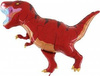 Balon Foliowy - Czerwony Dinozaur T-Rex 90 cm Grabo