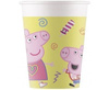 Kubeczki papierowe, Świnka Peppa, 200ml, 8 szt.