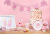 Toppery na Baby Shower dla dziewczynki słonik 5szt