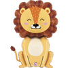 Balon Foliowy Lew, dżungla Safari 81cm