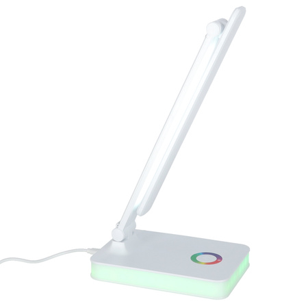 Lampka na biurko biurkowa LED USB dotykowa podświetlana RGB regulacja światła
