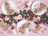 Talerzyki penisy, rose gold, 26,5 cm