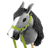 Skippi Kantar dla Hobby Horse - wodze, 2 wymienne futerka - jasny zielony