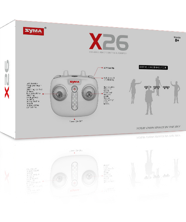 Dron RC Syma X26 2,4Ghz Headless