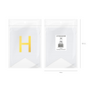 Baner DIY 16x12 cm - literka H