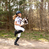 Zestaw Skippi - Hobby Horse Gniado - srokaty i przeszkoda do skakania 135 cm