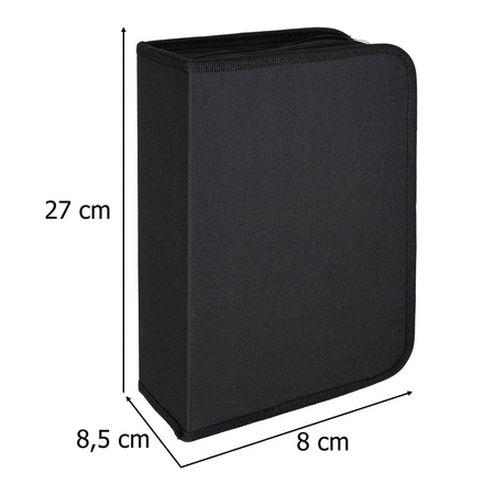 Długopisy żelowe kolorowe w etui 100 sztuk + 100 wkładów