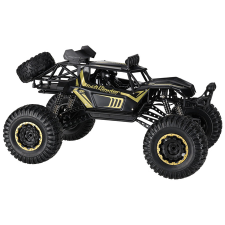 Samochód zdalnie sterowany 2,4GHz 1:8 51cm metal czarny