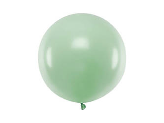 Balon lateksowy Gigant, Pistacjowy, Pastel Pistachio, 60 cm, 1 szt.