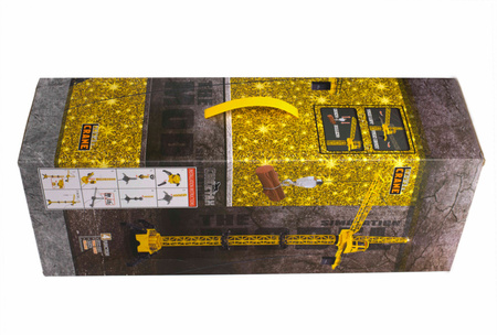 Dźwig Żuraw budowlany zdalnie sterowany  RC z hakiem 4CH 128cm