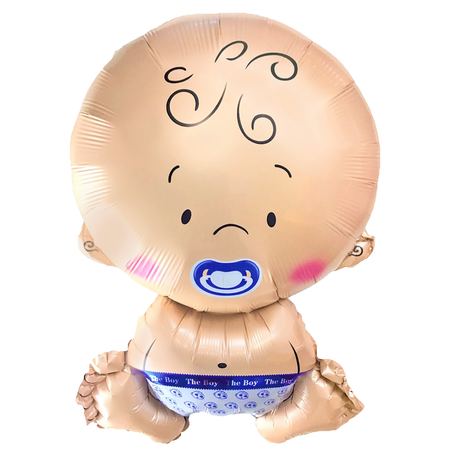 Balon foliowy bobas chłopiec 50x75cm