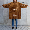 Bluzair Bluza Koc Hoodie Oversize Polska Toffee