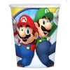 Kubeczki urodzinowe Super Mario, 250 ml, 8 szt.