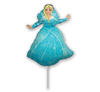 Balon Foliowy Księżniczka Elsa - Kraina Lodu, 35 cm, na patyk