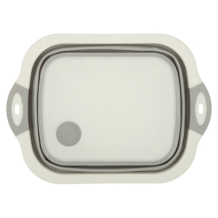 Miska składana silikonowa deska do krojenia ociekacz zlew turystyczna