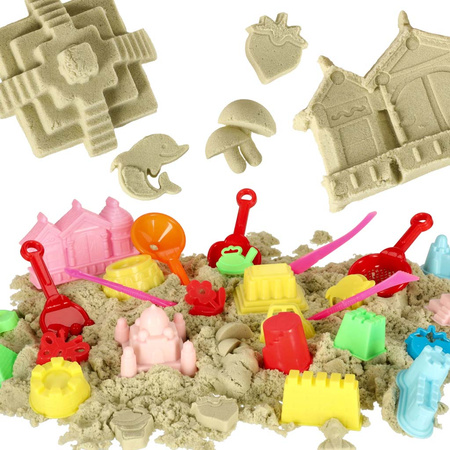 Akcesoria do piasku zabawki foremki łopatki 28 elementów