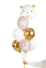 Balony lateksowe Miś polarny 30cm, 6 sztuk