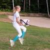 Różowy Hobby Horse Skippi A5  - lekki i poręczny - prezent dla dziewczynki