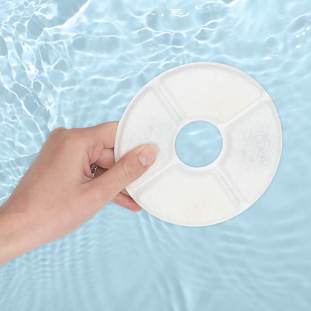 Filtry wymienne do poidełka fontanny dla psa kota zwierząt zestaw 6 sztuk