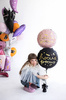Balon foliowy Hocus Pocus, halloween 45 cm, czarny