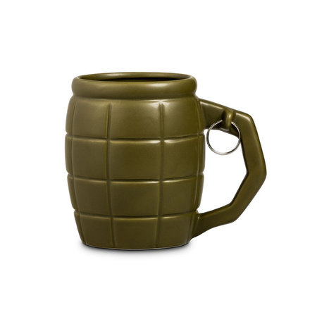 Zestaw Prezentowy dla Miłośnika militariów - termos pocisk, kubek granat