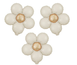 Balon foliowy Stokrotka Kwiatek 51x43 cm 3 szt