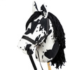 Zestaw Skippi - Hobby Horse Karo - srokaty - Derka fuksja i granat